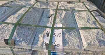 松原芝麻白蘑菇石，自然面