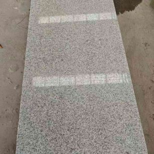 松原芝麻白光面毛板