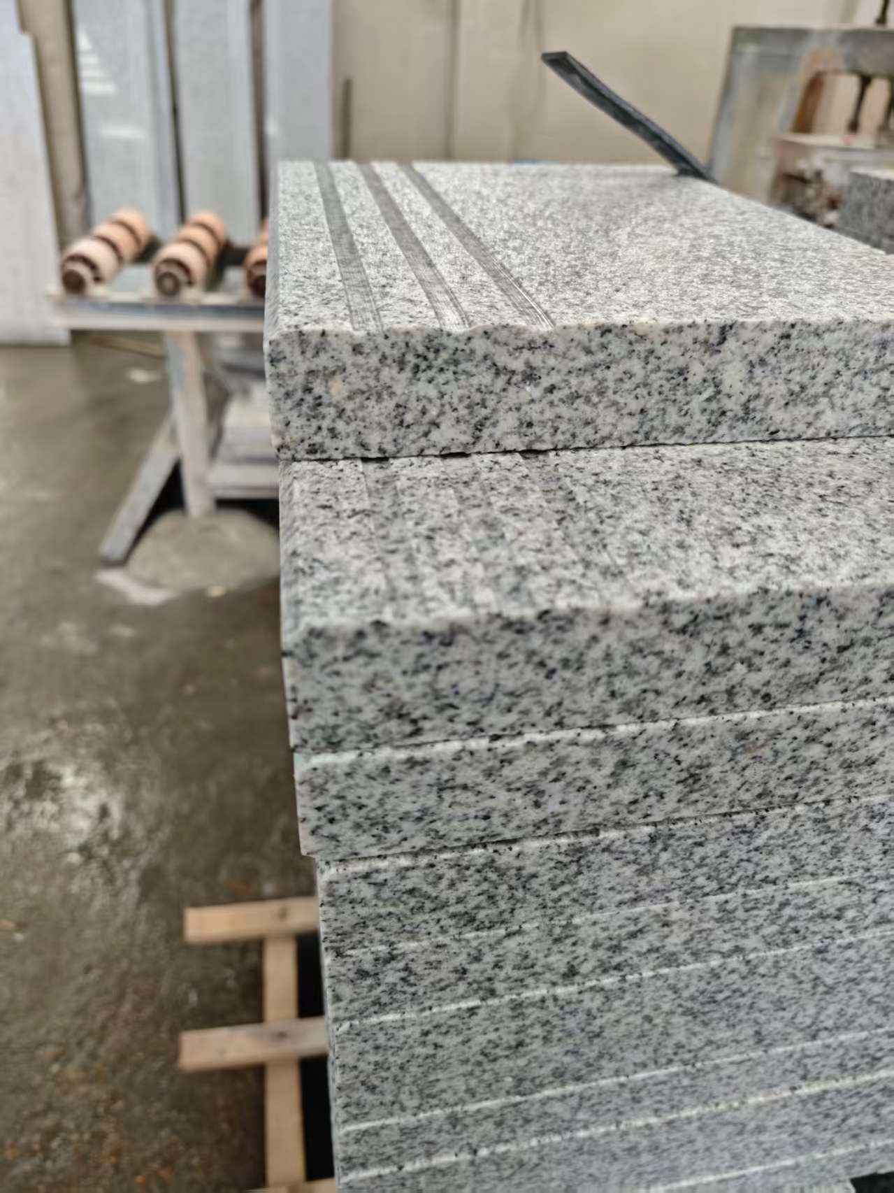 松原芝麻白楼梯踏步