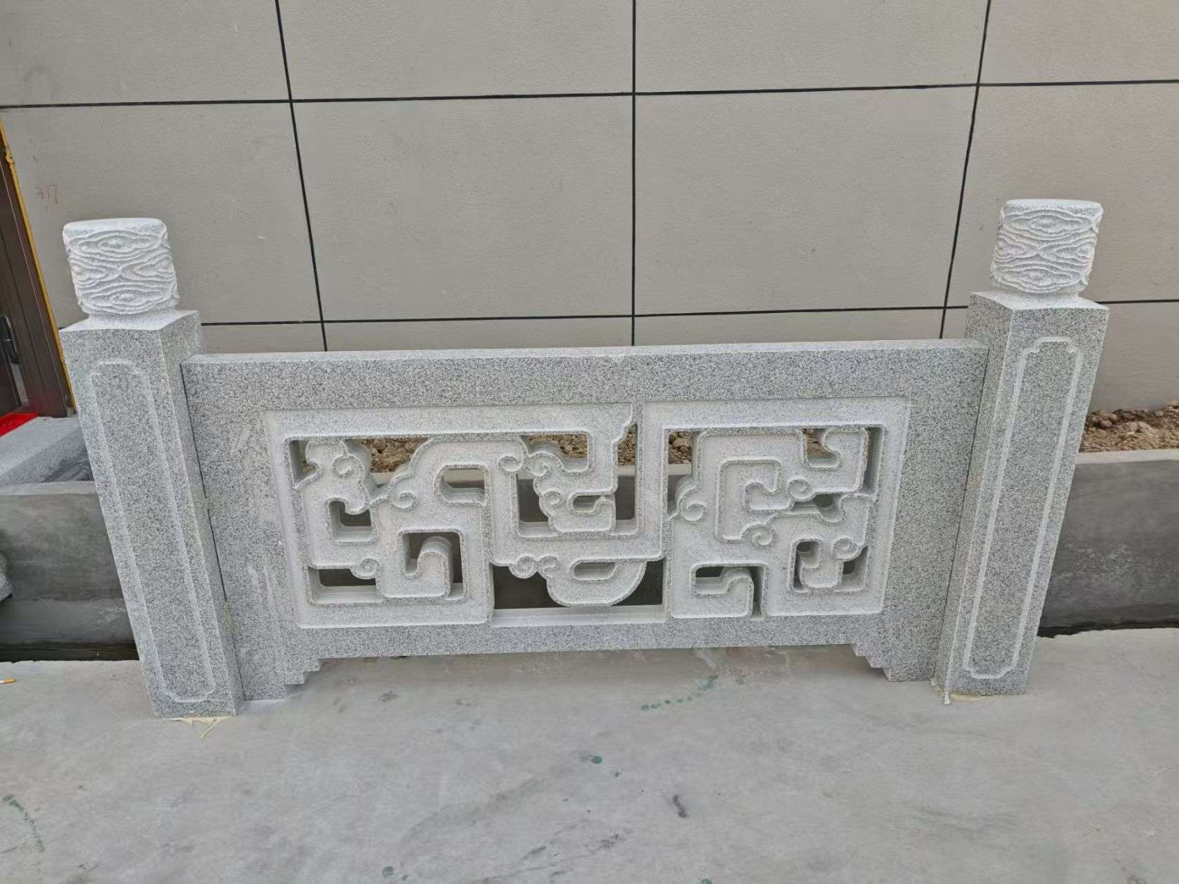 松原芝麻白河道栏杆 桥栏杆